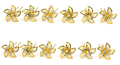 

Paradise Hair Pins For Women/Bridal Hair Accessories For Women And Girls/Juda Pins For Women Hair Pin(Gold)