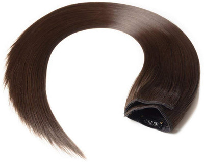 

CRIBE Best Quality Natural Brown Straight Style Hair Extension