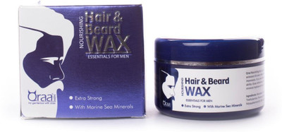 

Qraa Men NOURISHING STYLING HAIR & BEARD WAX(BLUE) Wax(100 g)