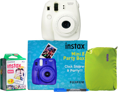 

Fujifilm Instax Mini 8 Party box White Instant Camera(White)