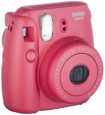 

Fujifilm Instax Mini 8 Party box Raspberry Instant Camera(Red)