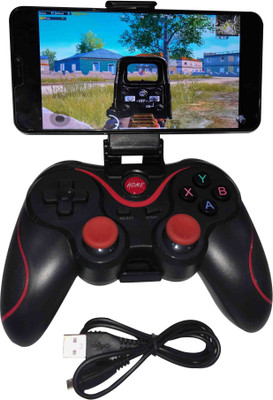 

PTCMart X3 Bluetooth Game Controller Joystick for Android / iOS / PC Joystick Joystick(Black, For Mac OS, PC)