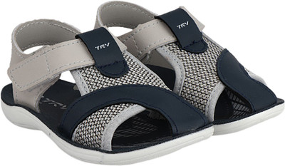 

TRV Boys & Girls Velcro Sports Sandals(Blue