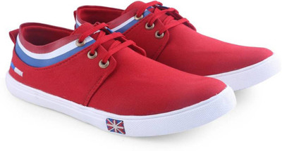 

Clerk Boys Lace Sneakers(Red