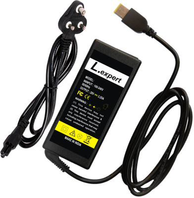 L.expert Laptop Charger for 45N0314, 45N0317, 45N0318, A045R, A090A 65w 3.25a (USB Slim Pin) 65 W Adapter(Power Cord Included)