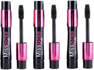 

Miss Boss kb Mascara 5 ml (Black) 5 ml pack of 3 15 ml(black)