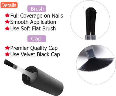

Kwality Velvet Dull Matte Posh Shades Party Girl Range Nail Polish Light Beige