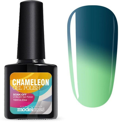 

MODELONES Chameleon Temperature Soak-off UV / LED Gel Polish - Thermal Color Changing in Warm & Cold Water, Long Lasting 5711