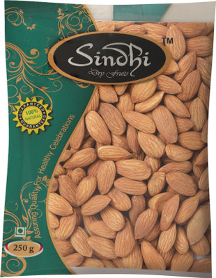 

Sindhi Dry Fruits California Amonds Almonds(250 g, Pouch)