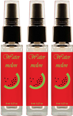 

Geeleemitti Natural Watermelon Fragrance Pocket Perfume Combo Pack of 3, Water Based with 0% Alcohol Perfume - 24 ml(For Men & Women)