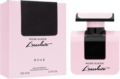 

rave Rose Suede L Assoluto For Women 100 ML EDP By Lattafa Perfumes Eau de Toilette - 100 ml(For Women)