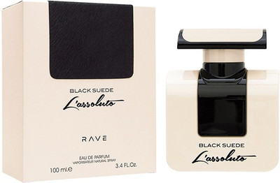 

rave Black Suede L Assoluto For Men 100 ML EDP By Lattafa Perfumes Eau de Toilette - 100 ml(For Men)
