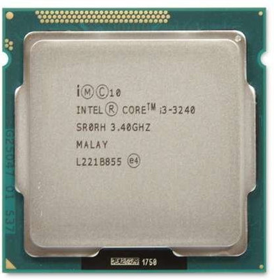 

Intel 3.4 GHz LGA 1155 i3 3240 3.40 Processor(Silver)