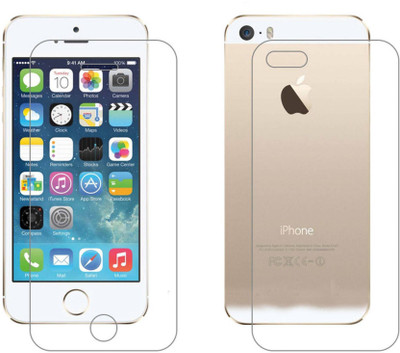 GS SMART Front and Back Tempered Glass for Apple Iphone 4S {Flexible}(Pack of 2)