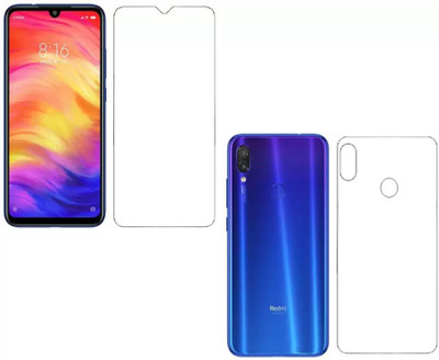 GS SMART Front and Back Tempered Glass for Mi Redmi Note 7, Mi Redmi Note 7 Pro, Mi Redmi Note 7S(Pack of 2)