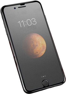 AJM Screen Guard for Apple Iphone 8 0.26MM Matte Finish Anti Fingerprint HD Electroplated Scratch Resistant Screen Protector(Pack of 1)