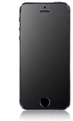 AJM Screen Guard for Apple Iphone 5/5S/SE 0.26MM Matte Finish Anti Fingerprint HD Electroplated Scratch Resistant Screen Protector(Pack of 1)