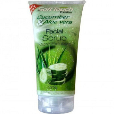 

Soft Touch CUCUMBER & ALOVERA FACIAL SCRUB Scrub(225 g)