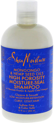 

Shea Moisture Mongongo & Hemp Seed Oils High Porosity Moisture-seal Shampoo, 13 Ounce(384 ml)