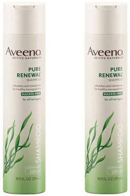 

Aveeno Pure Renewal Gentle Shampoo, 10.5 Fl. Oz (Pack of 2)(311 ml)