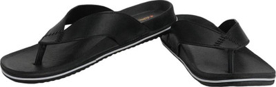 

DIZI Men's And Boy's Black Slippers Slippers
