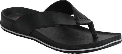 DIZI Men's And Boy's Black Slippers And Flip Flops Slippers Flip Flops