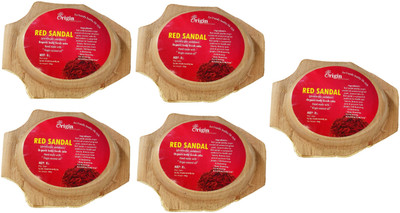 

IXORA The Origin Kerala Ayurvedic Herbal Body Soap Red Sandal(750 g, Pack of 5)
