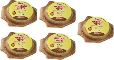 

IXORA The Origin Kerala Ayurvedic Herbal Body Soap Multani Mitti(750 g, Pack of 5)