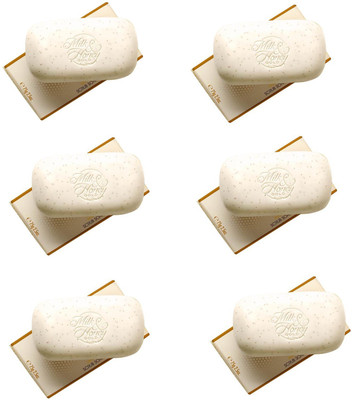 

Oriflame Milk & Honey Gold Exfoliating Scrub Soap Bar (Set of 6)(450 g, Pack of 6)