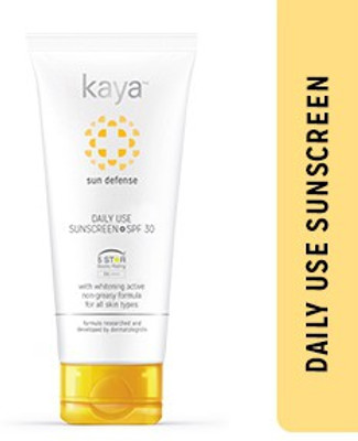 

Kaya Daily Use Sunscreen - SPF 30 PA++++(75 ml)