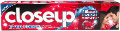 

Closeup Ever Fresh Red Hot Gel Toothpaste - 150 g 1 Toothpaste(150 g)