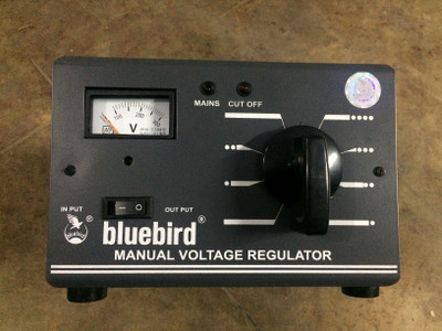 

Bluebird 5Kva Manual 145v-280v VOLTAGE STABILIZER(Black)