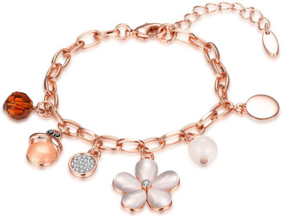 Aquastreet Alloy Beads Charm Bracelet