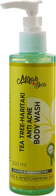 

Mirah Belle Naturals Tea Tree – Haritaki Anti Acne Body Wash(200 ml)