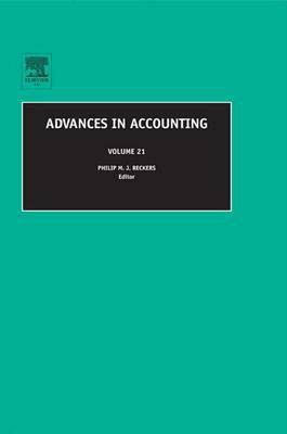 Advances in Accounting(English, Electronic book text, unknown)