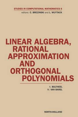 Linear Algebra, Rational Approximation and Orthogonal Polynomials(English, Electronic book text, Bultheel Adhemar)
