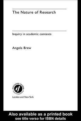 The Nature of Research(English, Electronic book text, Brew Angela)