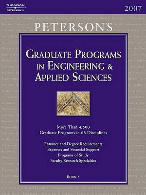 Peterson's Graduate Programs in Engineering & Applied Sciences(English, Hardcover, unknown)