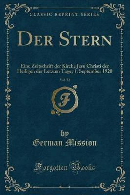 Der Stern, Vol. 52(German, Paperback, Mission German)