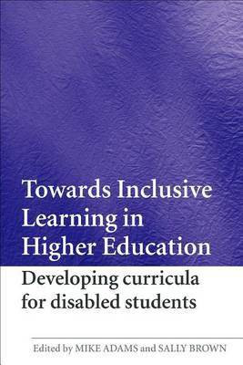 Towards Inclusive Learning in Higher Education(English, Electronic book text, Adams Mike)