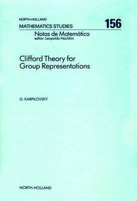 Clifford Theory for Group Representations(English, Electronic book text, Karpilovsky G)
