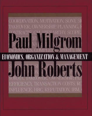 Economics, Organization and Management(English, Paperback, Milgrom Paul)