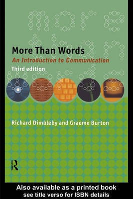 More Than Words(English, Electronic book text, Dimbleby Richard)