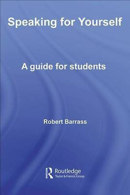 Speaking for Yourself(English, Electronic book text, Barrass Robert)