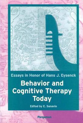Behavior and Cognitive Therapy Today(English, Electronic book text, unknown)