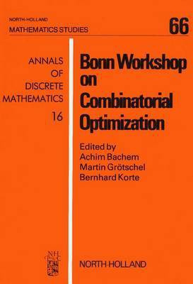 Bonn Workshop on Combinatorial Optimization(English, Electronic book text, unknown)