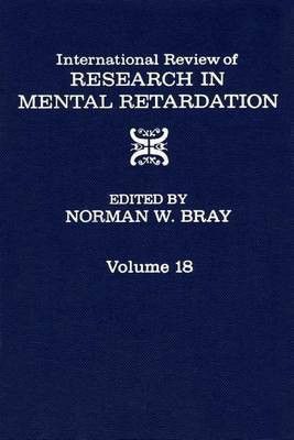 International Review of Research in Mental Retardation(English, Electronic book text, unknown)
