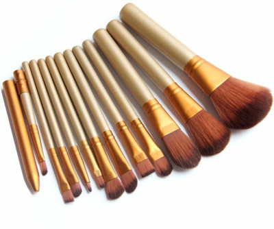 squared NAKEDPLUS Makeup Brush Set of 12(Pack of 12)