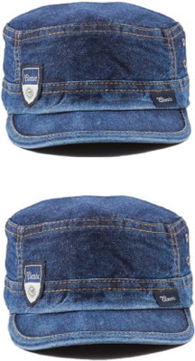 Pramukhraj Enterprise Self Design Snapback Cap Cap(Pack of 2)