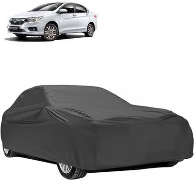 A+ RAIN PROOF Car Cover For Honda City ZX (Without Mirror Pockets)(Grey)
